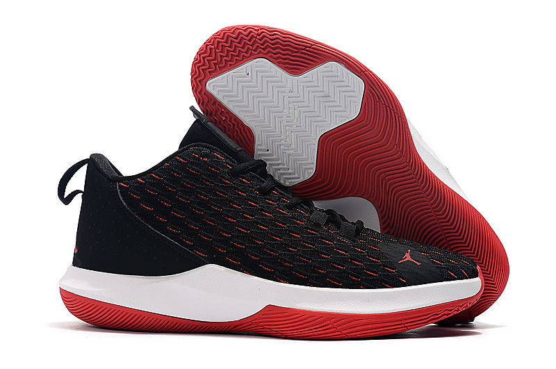 Jordan CP3 XII Black Red White Shoes